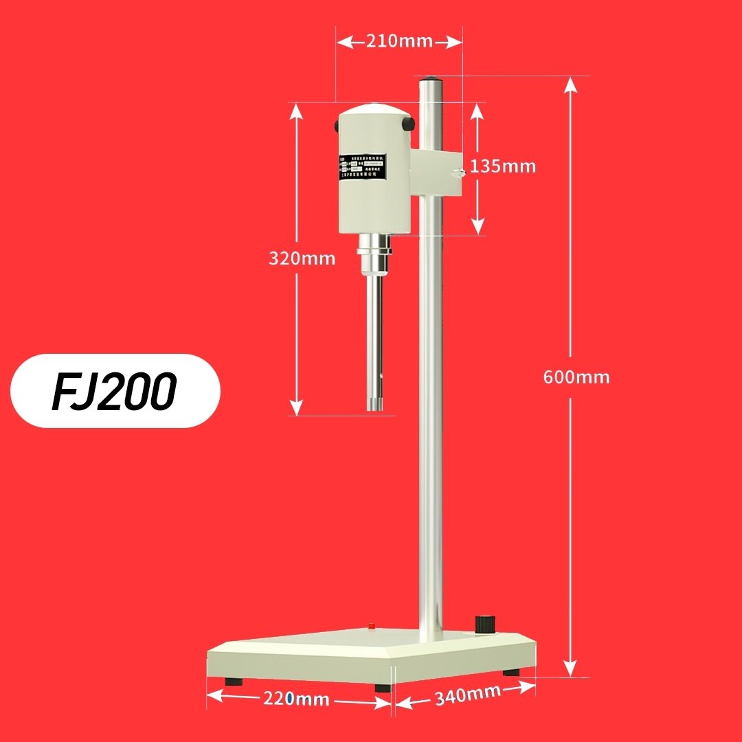 ?เครื่องปั่น รุ่น FJ HOMOGENIZER โฮโมจิไนเซอร์ ปั่นของเหลว โลชั่น ครีม แรงเฉือนละเอียด