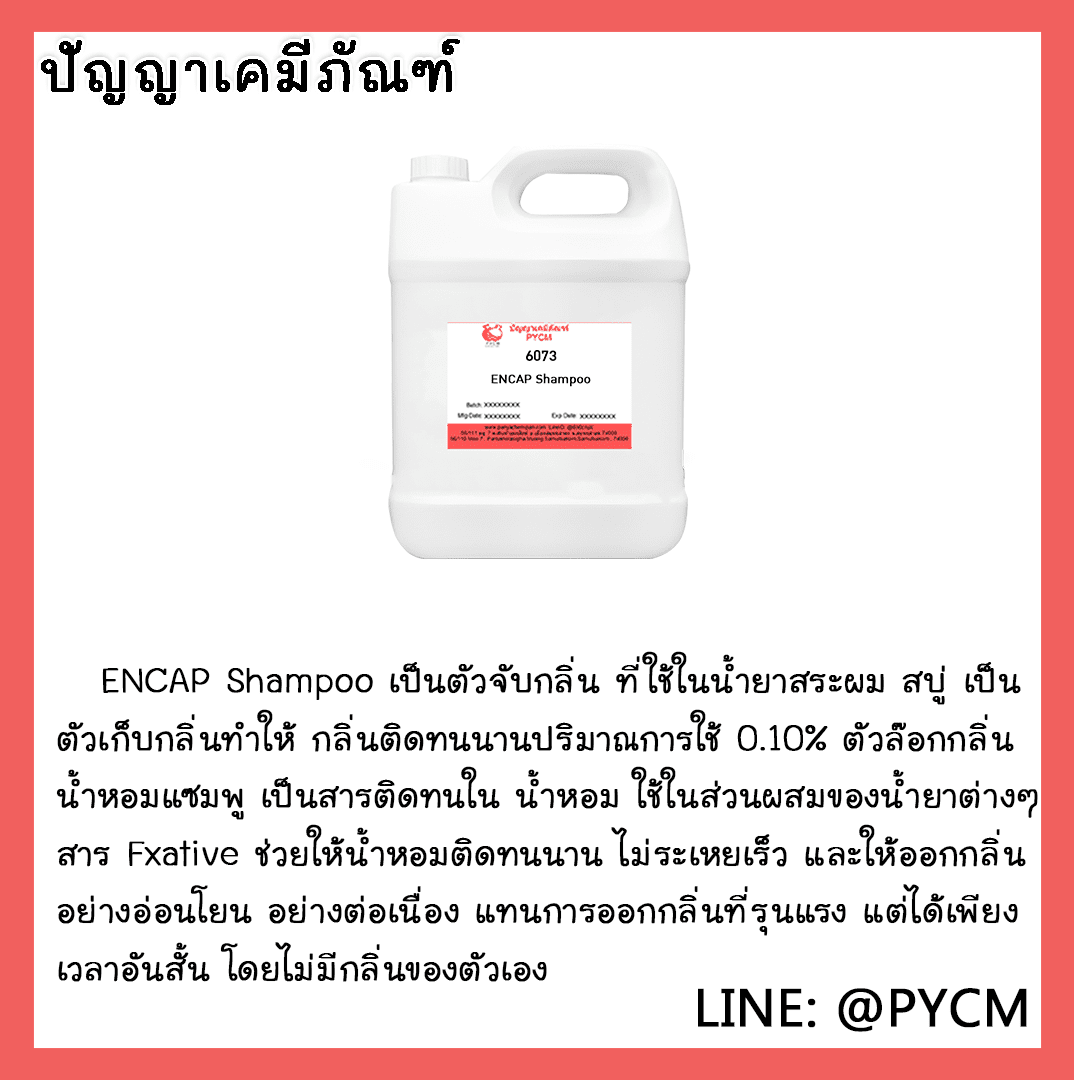 ?6073 ENCAP Shampoo / ตัวล๊อกกลิ่นน้ำหอมแชมพู