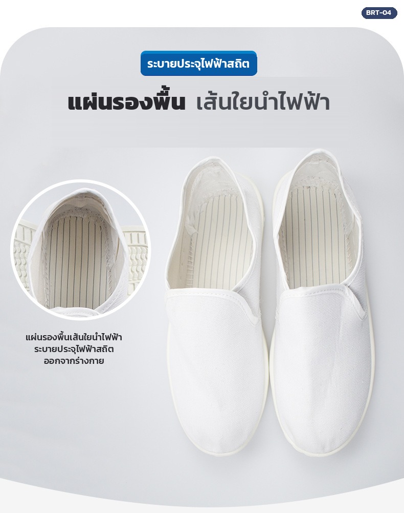 แผ่นรองพื้นเส้นใยนำไฟฟ้า ระบายประจุไฟฟ้าสถิตออกจากร่างกาย
