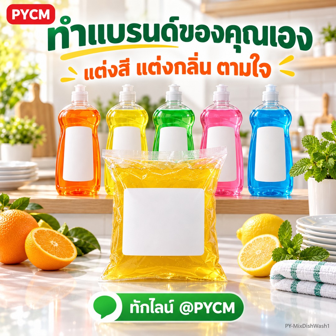 แต่งสี แต่งกลิ่นได้ตามใจ ทำแบรนด์ของคุณเอง