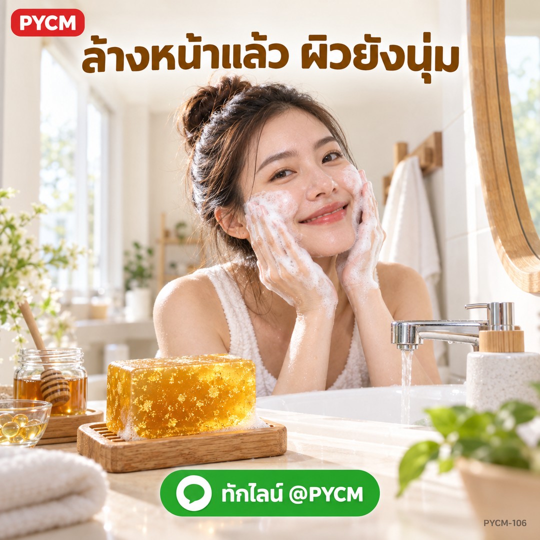 ล้างหน้าแล้ว ผิวยังนุ่ม