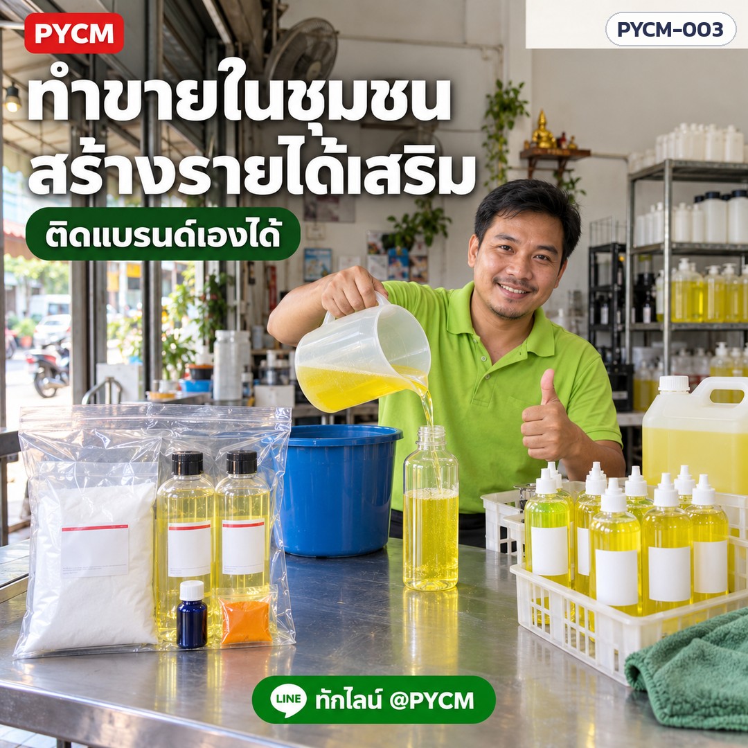 ทำขายในชุมชน ติดแบรนด์เองได้