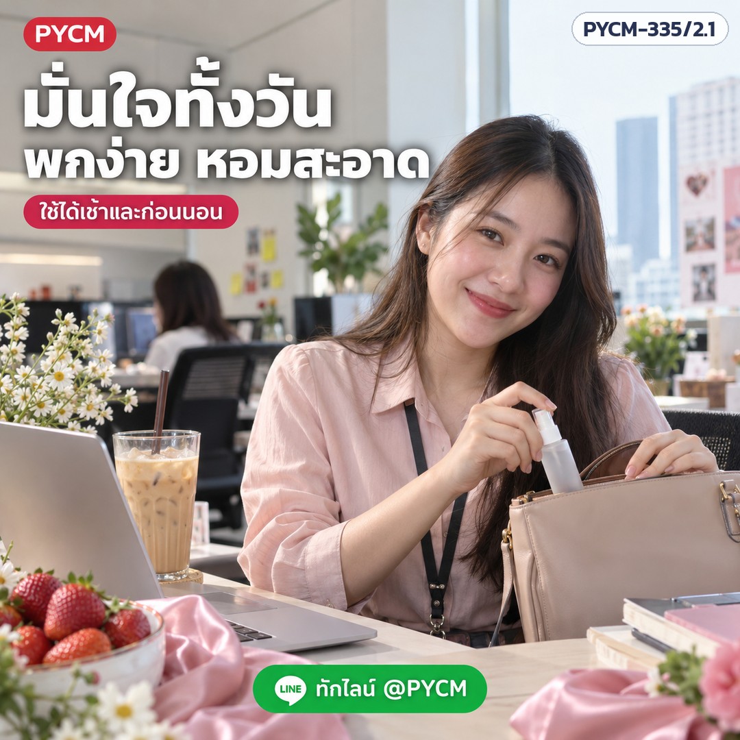 มั่นใจทั้งวัน พกง่าย หอมสะอาด