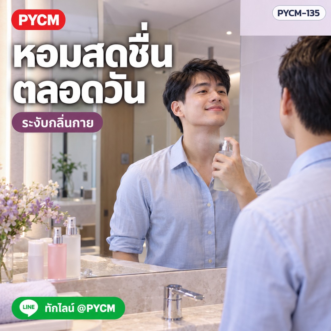 หอมสดชื่นตลอดวัน ระงับกลิ่นกาย