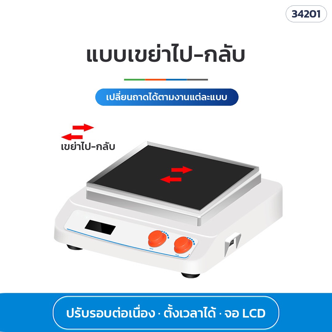 แบบเขย่าไป-กลับ (ซีรีส์ HT-W330) เปลี่ยนถาดได้ตามงาน