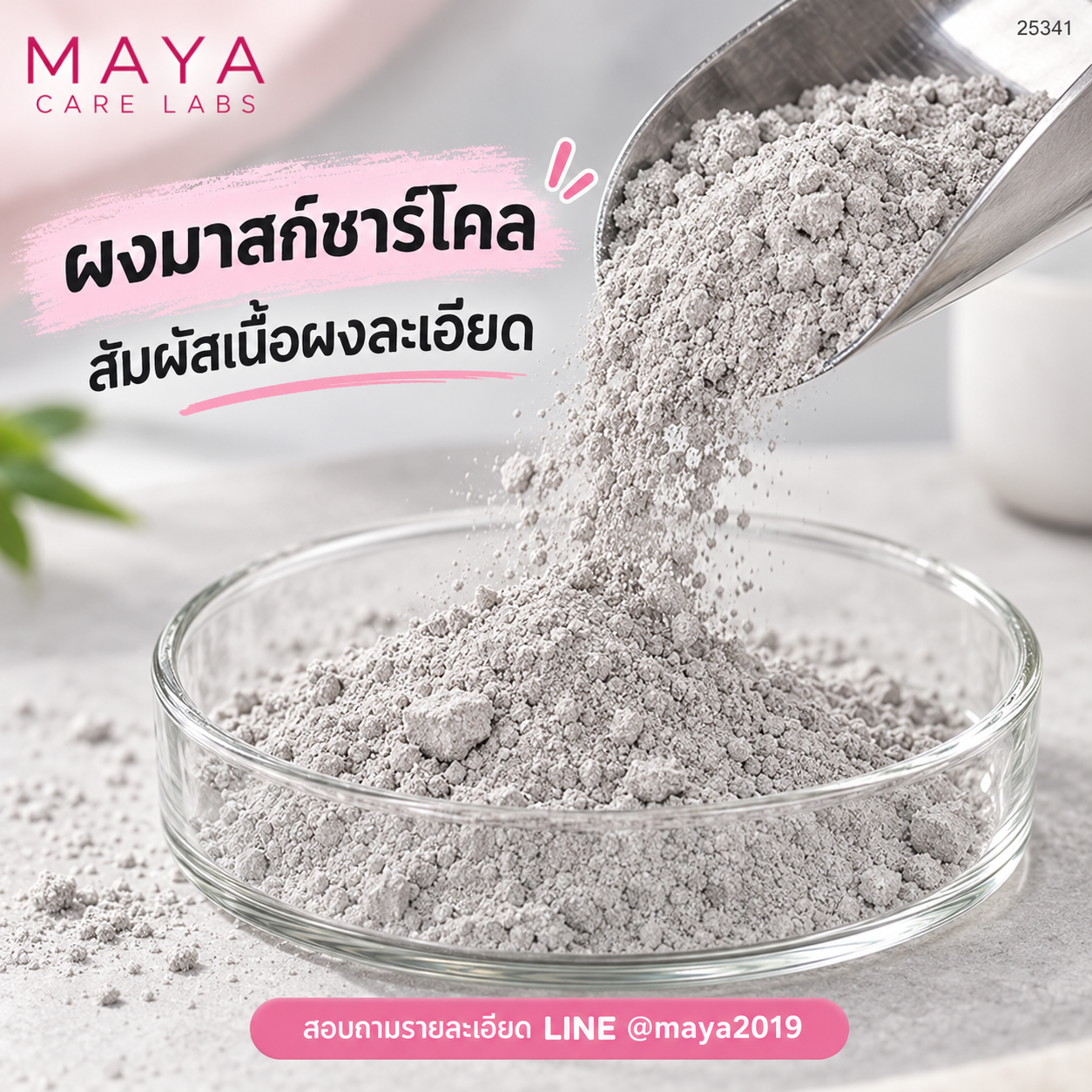 ผงมาสก์ชาร์โคล 1 กก. ภาพที่ 2