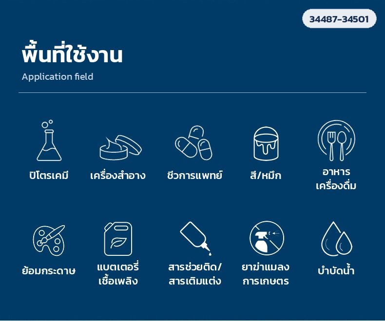 ถังกวน/อิมัลชั่นให้ความร้อน DR-S DR-E DR-M – พื้นที่ใช้งาน ปิโตรเคมี เครื่องสำอาง ชีวการแพทย์ สี/หมึก อาหารเครื่องดื่ม