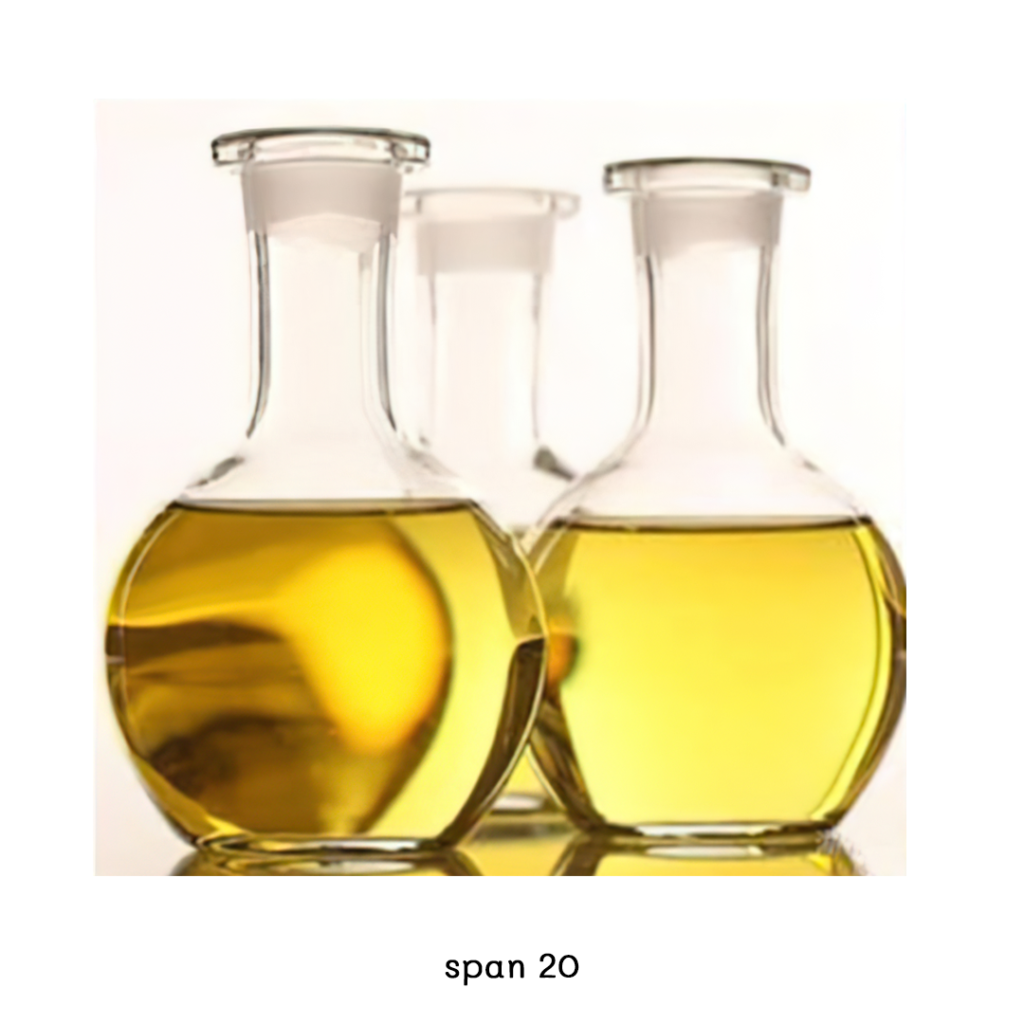 ⭐️(11566) span 20 เป็นสารประสานน้ำ-น้ำมัน⭐️ ขายเคมีราคาถูก ราคาส่ง ราคาปลีก เคมีภัณฑ์