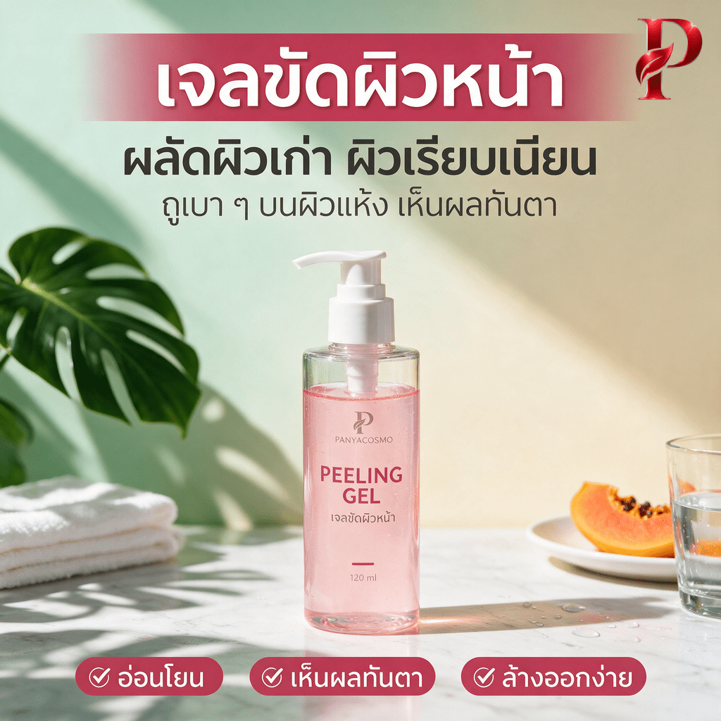 ปัญญาคอสโม เจลขัดผิวหน้า ผลัดเซลล์ผิว (Pcosmo-A199.2)