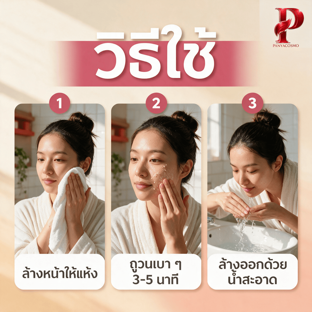 ปัญญาคอสโม เจลขัดผิวหน้า ผลัดเซลล์ผิว (Pcosmo-A199.2) - Image 4
