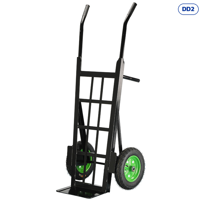 รถเข็น 2 ล้อ ขนของหนัก hand truck โครงเหล็กหนา ล้อเติมลม/ล้อตัน 6-16 นิ้ว รับน้ำหนัก 100-750 กก. - Image 6