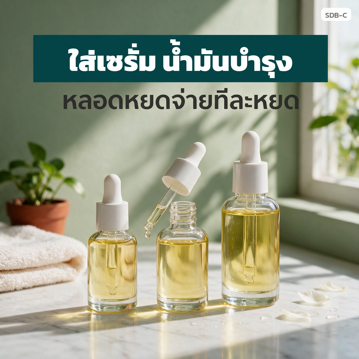 ขวดแก้วใส่เซรั่ม หลอดหยด 10/15/30 มล. แบบใส-แบบขุ่นด้าน พร้อมฝาหลอดหยด - Image 7